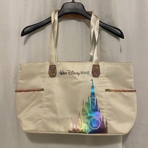 WDW 50th Anniversary Cinderella Castle Bag Tote Walt Disney World